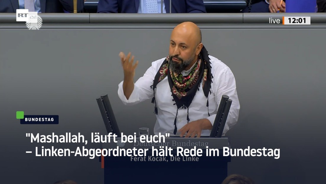 "Mashallah, läuft bei euch" – Linken-Abgeordneter hält Rede im Bundestag