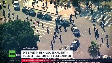 Lage in den USA eskaliert: Gewaltsame Proteste gegen Trumps Migrationspolitik
