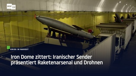 Iron Dome zittert: Iranischer Sender präsentiert Raketenarsenal und Drohnen