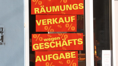 Unternehmenspleiten in Deutschland auf Zehnjahreshoch
