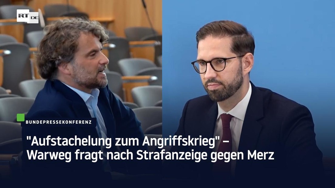 "Aufstachelung zum Angriffskrieg" – Warweg fragt nach Strafanzeige gegen Merz