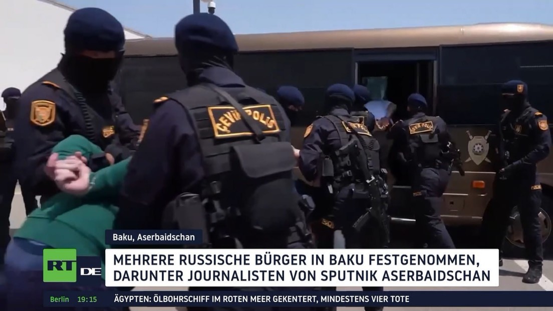 Russische Reporter in Baku verhaftet – Moskau übergibt Protestnote