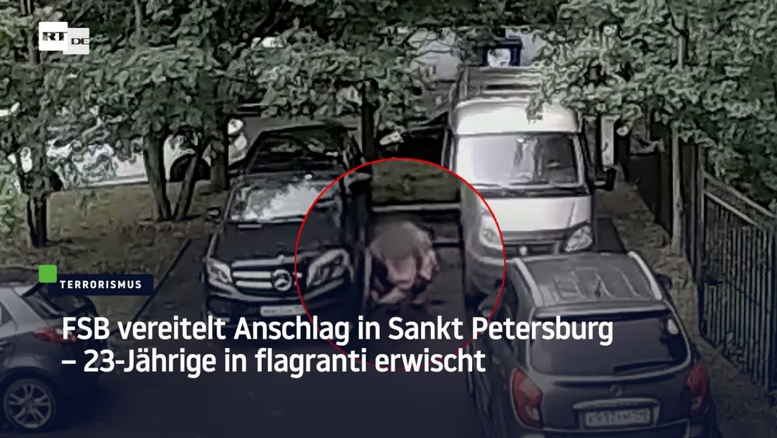 FSB vereitelt Anschlag in Sankt Petersburg – 23-Jährige in flagranti erwischt