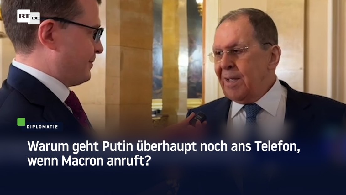 Warum geht Putin überhaupt noch ans Telefon, wenn Macron anruft