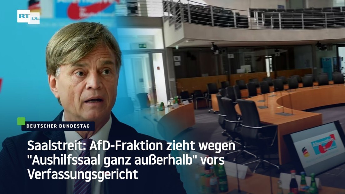 AfD-Vorwurf im Saalstreit: CDU hilft dabei, größte Opposition im Bundestag arbeitsunfähig zu machen