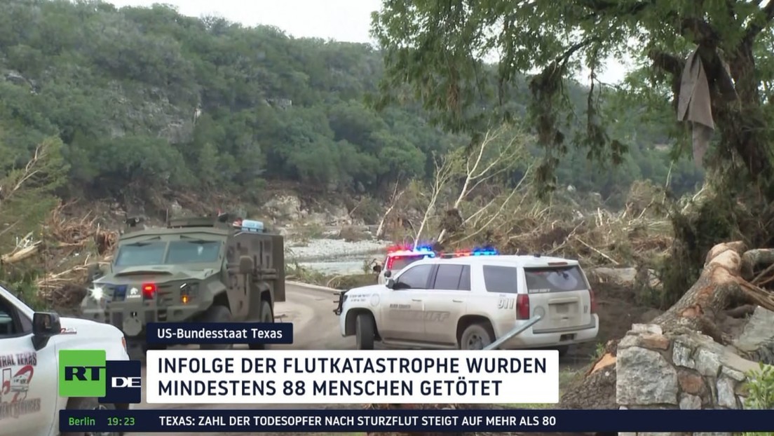 Flut in Texas: Suche nach Vermissten geht weiter – 88 Tote