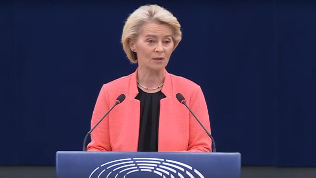 Ursula von der Leyen zum Misstrauensvotum: Putin war's