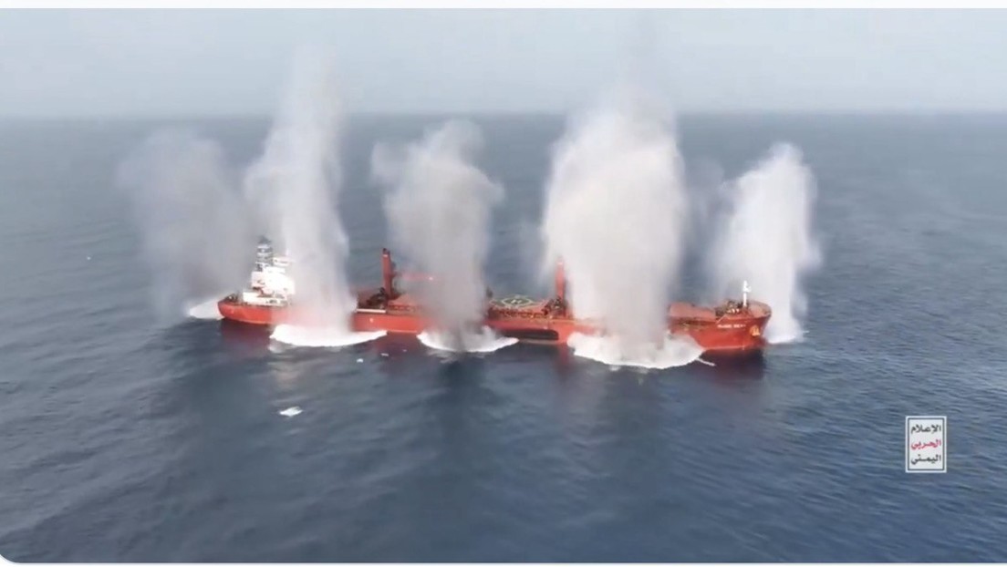 Frachter versenkt: Huthi veröffentlichen Video zu Angriff auf Tanker