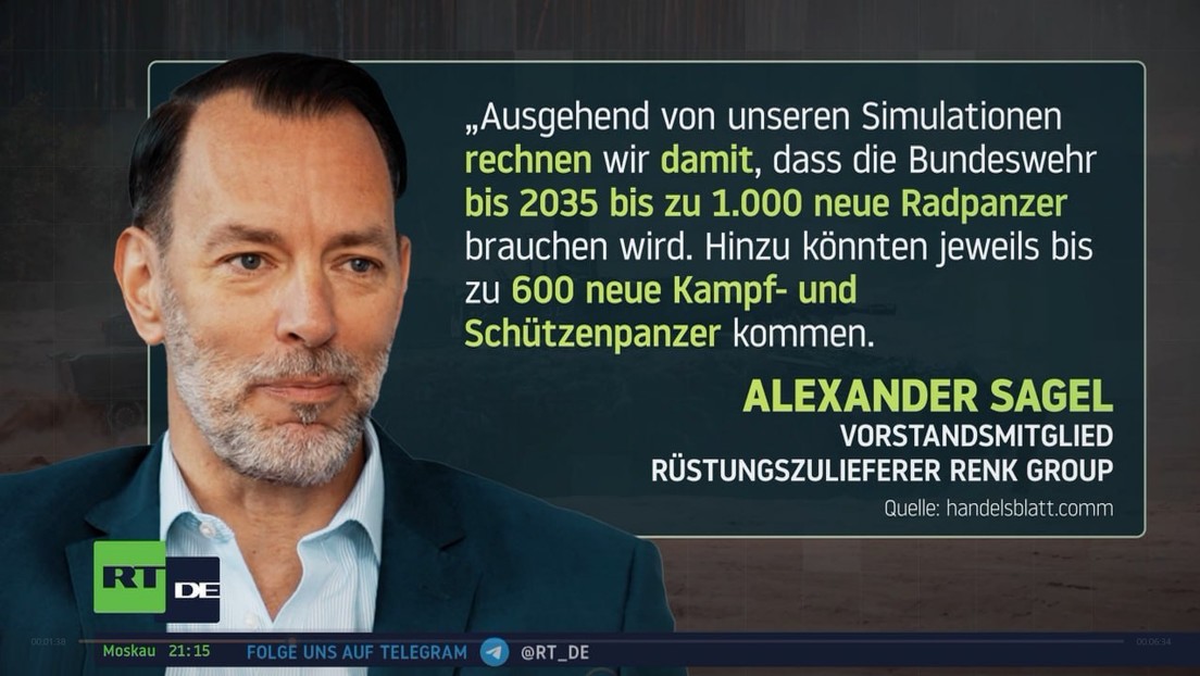Massive Aufrüstung: Bundeswehr plant Kauf von Tausenden Panzern für 25 Milliarden Euro