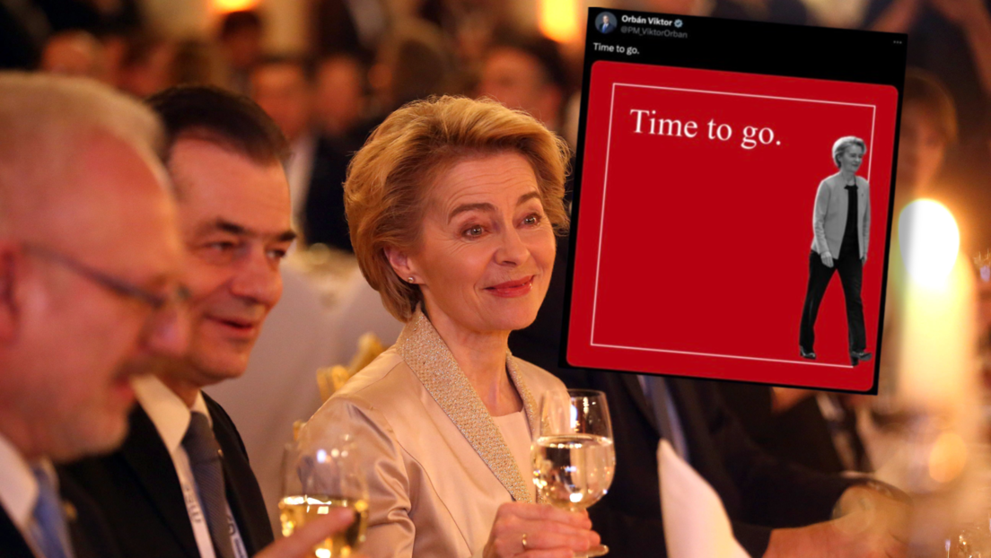 "Time to go" – Orbán stellt sich gegen von der Leyen