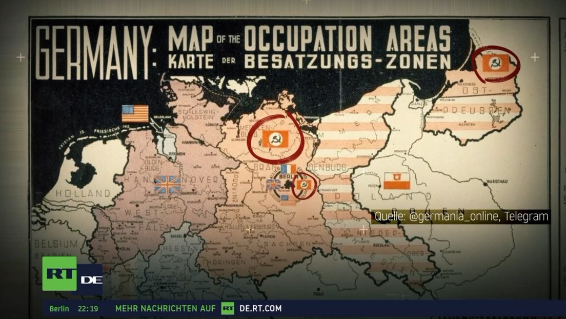 Deutsche Botschaft in Moskau entschuldigt sich für Beitrag mit gefälschter Sowjetflagge