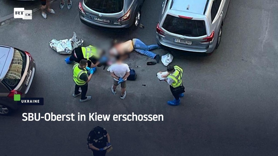 Liveticker Ukraine-Krieg: SBU-Oberst in Kiew erschossen