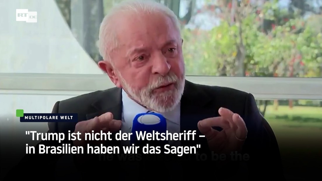 Lula: "Trump ist nicht der Weltsheriff – in Brasilien haben wir das Sagen"