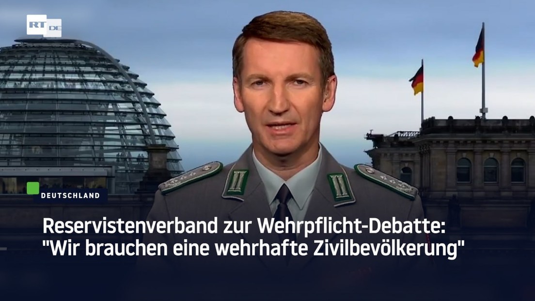 Reservistenverband zur Wehrpflicht-Debatte: "Wir brauchen eine wehrhafte Zivilbevölkerung"