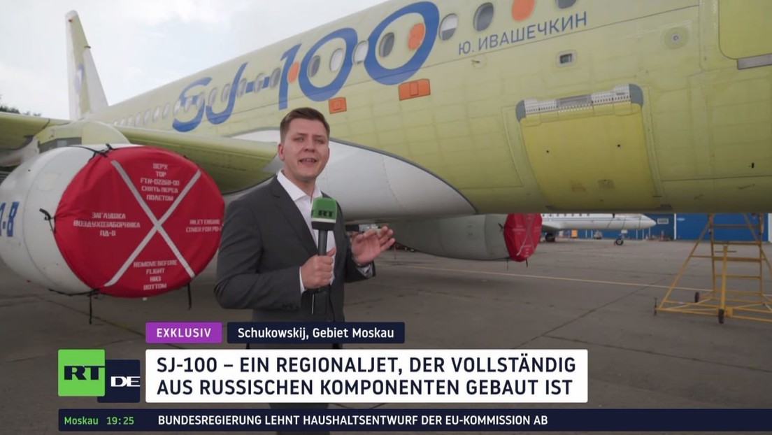 SJ-100 – Regionaljet, der vollständig aus russischen Komponenten gebaut ist