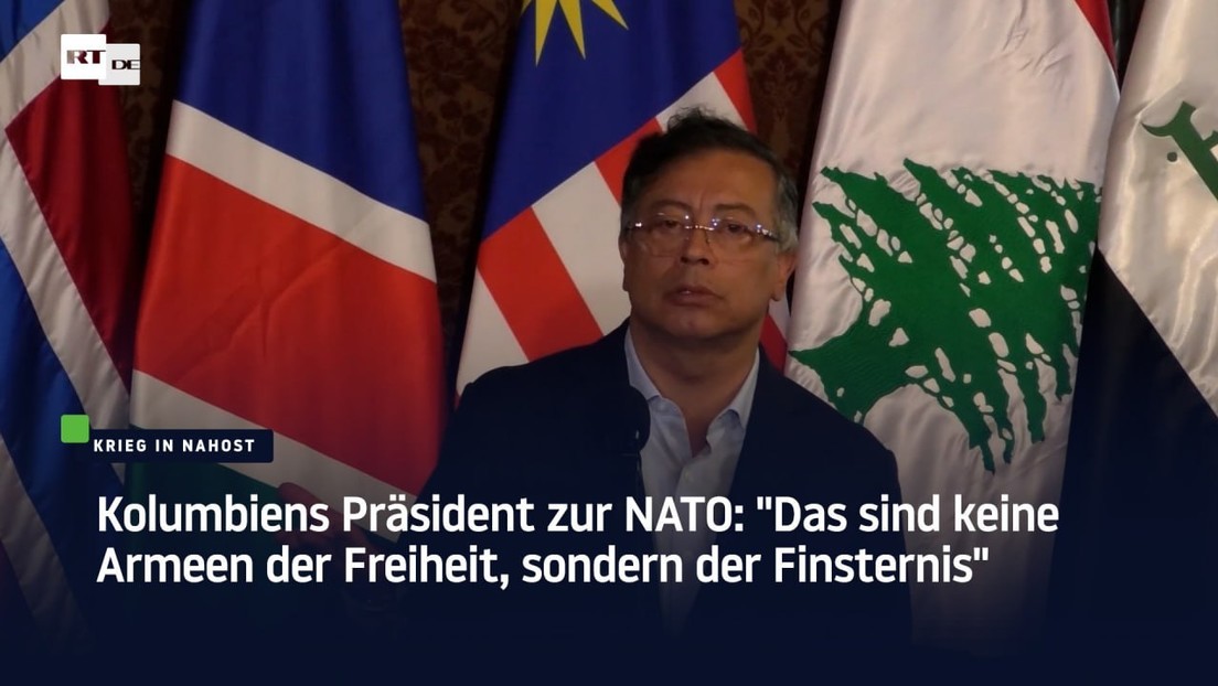 Kolumbiens Präsident zur NATO: "Das sind keine Armeen der Freiheit, sondern der Finsternis"