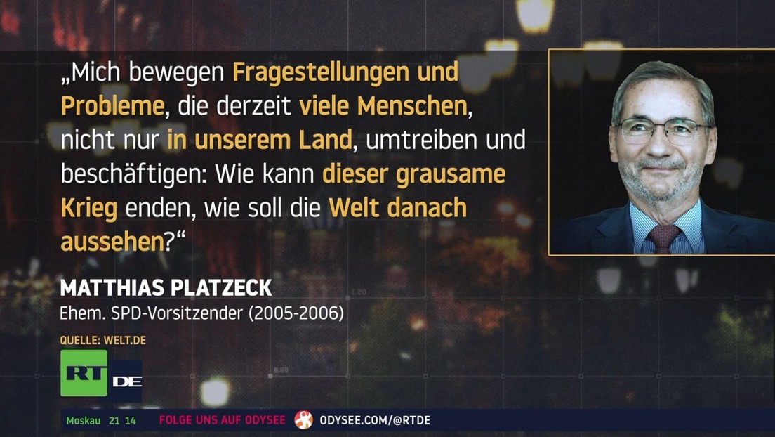 "Politische Dummheit" oder Friedensmission? SPD ringt um Platzecks Moskau-Reisen