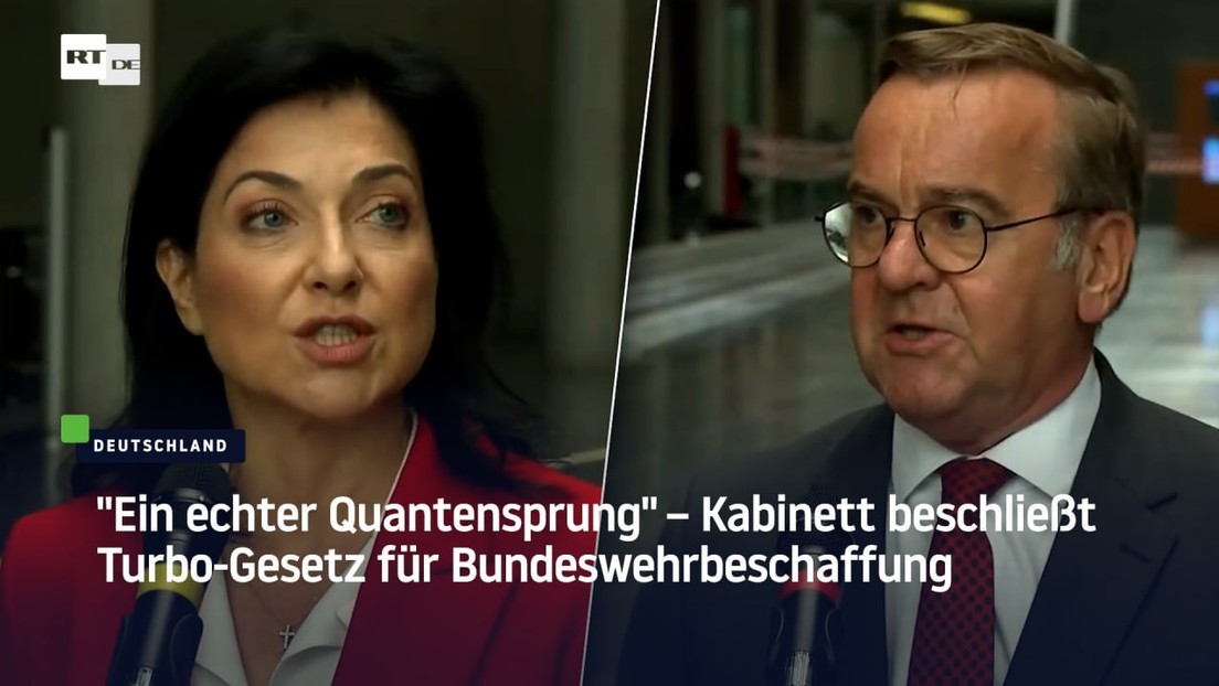 "Ein echter Quantensprung" – Kabinett beschließt Turbo-Gesetz für Bundeswehrbeschaffung