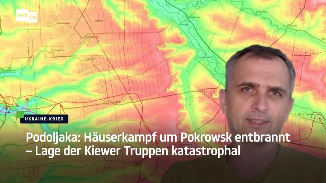 Podoljaka: Häuserkampf um Pokrowsk entbrannt – Lage der Kiewer Truppen katastrophal