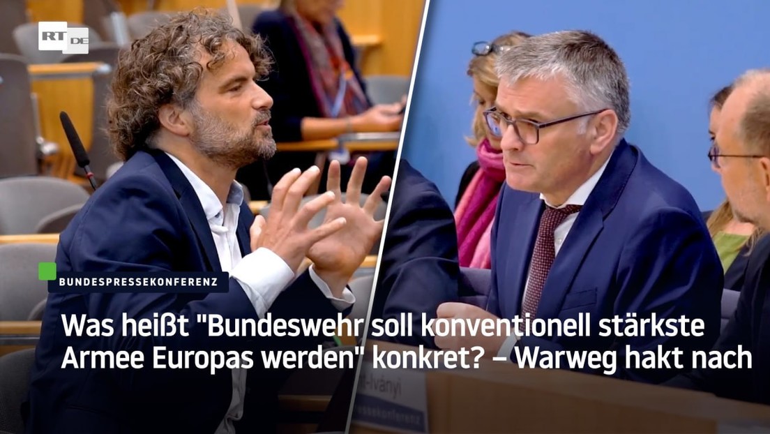 Was heißt "Bundeswehr soll konventionell stärkste Armee Europas werden" konkret? – Warweg hakt nach
