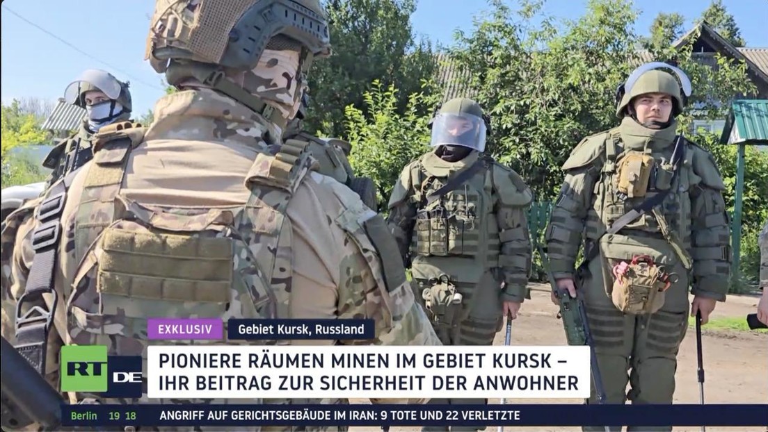 RT-DE-Exklusiv: Heldendienst im Verborgenen – Minenräumer riskieren ihr Leben in Kursk