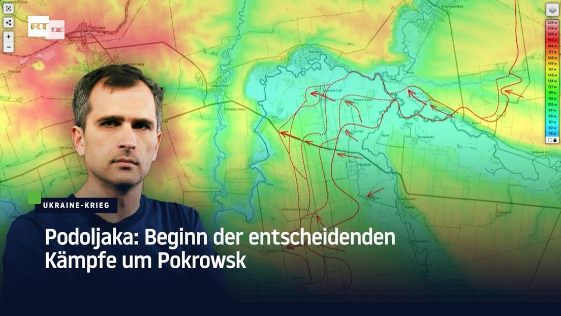 Podoljaka: Beginn der entscheidenden Kämpfe um Pokrowsk