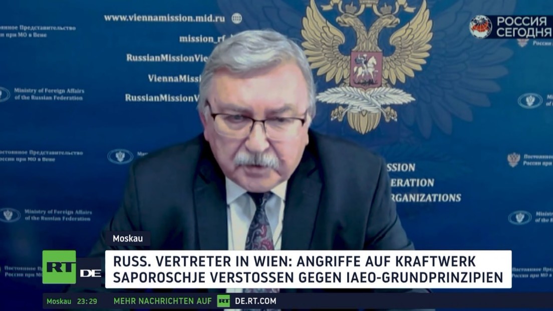 Von Iran bis Saporoschje: Russischer Diplomat warnt vor Eskalation an Atomanlagen in Krisengebieten