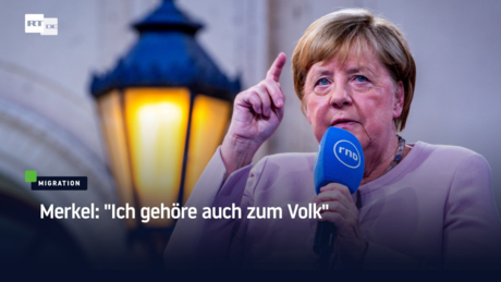 Merkel: "Ich gehöre auch zum Volk"