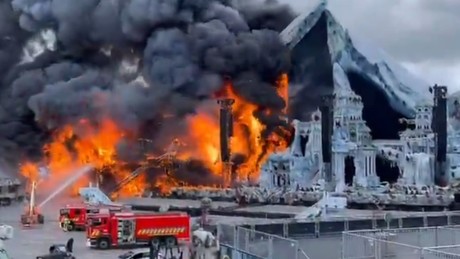 Belgien: Großbrand zerstört Hauptbühne von "Tomorrowland"