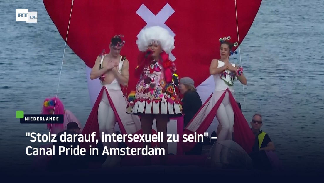 "Stolz darauf, intersexuell zu sein" – Canal Pride in Amsterdam