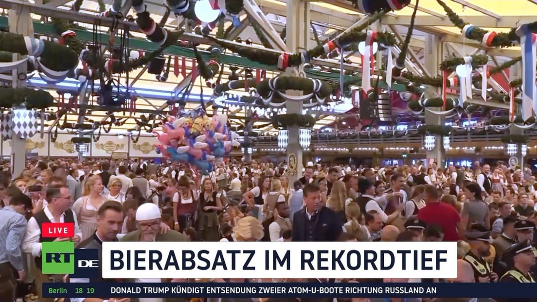 Bierabsatz in Deutschland auf Rekordtief – Russland jetzt Europameister unter den Bierproduzenten