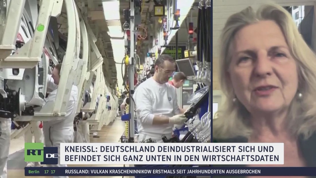 Deindustrialisierung Deutschlands laut Kneissl seit Jahren absehbar