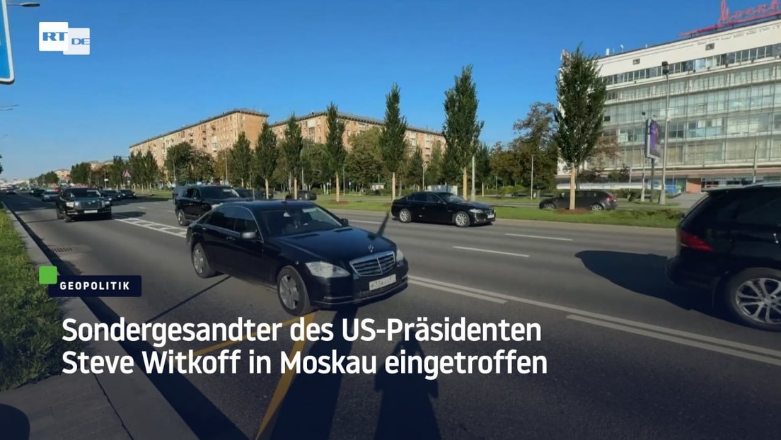Sondergesandter des US-Präsidenten Steve Witkoff in Moskau eingetroffen