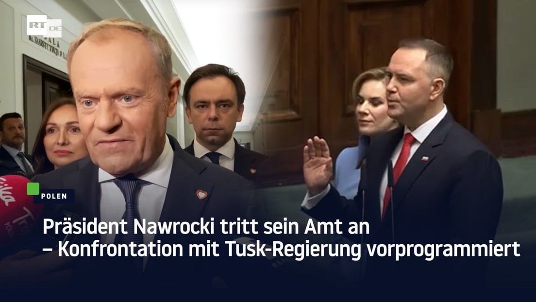 Polen: Präsident Nawrocki tritt sein Amt an – Konfrontation mit Tusk-Regierung vorprogrammiert
