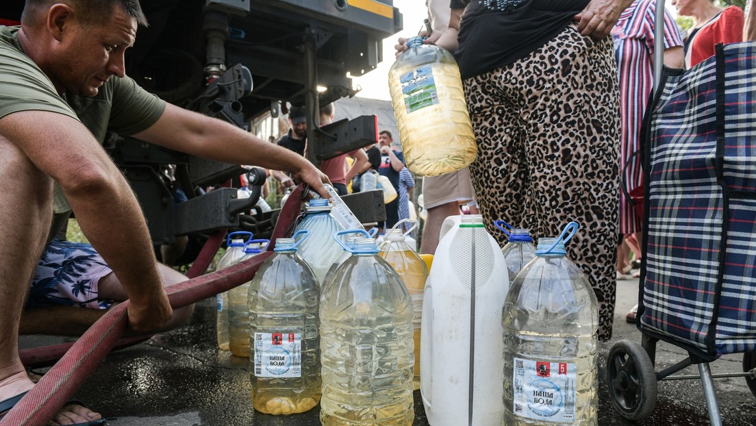 Wasserknappheit im befreiten Donbass: Wasser nur noch nach Zeitplan
