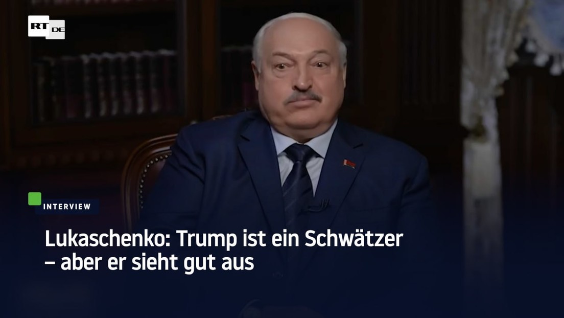 Lukaschenko: Trump ist ein Schwätzer – aber er sieht gut aus