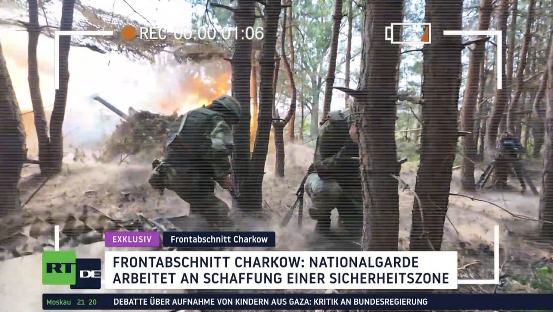 Exklusiv: Frontabschnitt Charkow – Schaffung einer Sicherheitszone 
