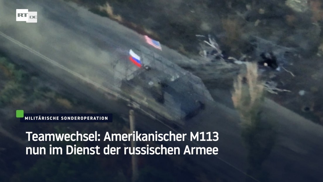 Teamwechsel: Amerikanischer M113 nun im Dienst der russischen Armee