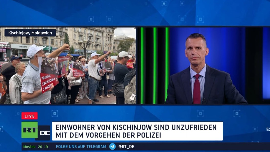 Unruhen in Moldawien: Demonstranten kritisieren Repressalien der Polizei 