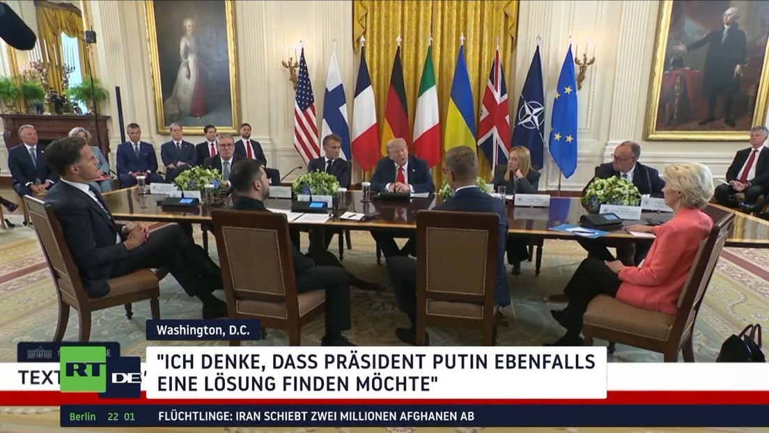 Trump beim Ukraine-Gipfel: Waffenstillstand ist keine Vorbedingung für direkte Verhandlungen