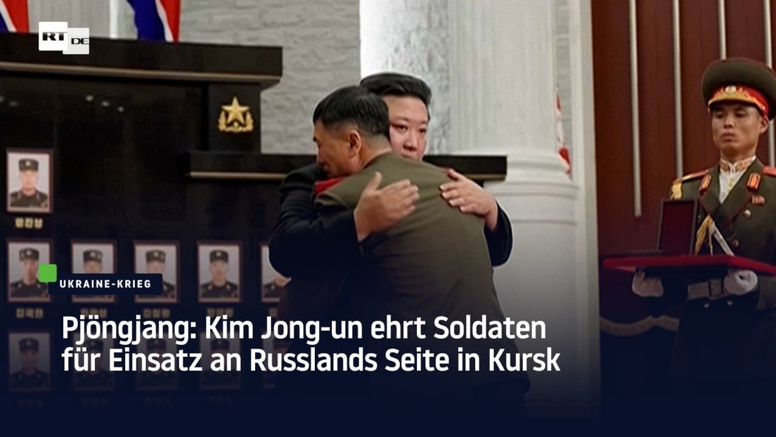 Ukraine-Krieg: Kim Jong-un ehrt DVRK-Soldaten für Einsatz an Russlands Seite in Kursk