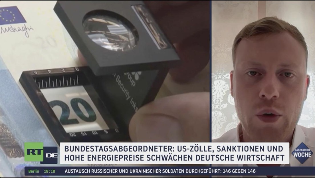 AfD-Abgeordneter Schmidt: Deutsche Wirtschaft in der Krise