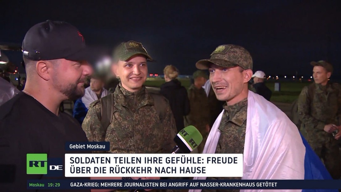 Exklusiv: Neuer Gefangenenaustausch – 146 Soldaten zurück in der Heimat
