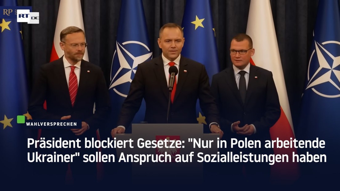 Präsident blockiert Sozialleistungen für Ukrainer: Polen sollen nicht mehr benachteiligt werden