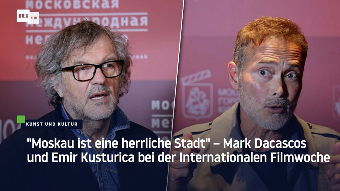 "Moskau ist eine herrliche Stadt" – Dacascos und Kusturica bei der Internationalen Filmwoche