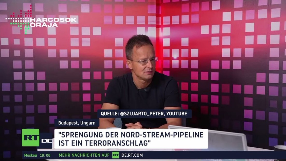 Nord-Stream-Anschlag: Ungarns Außenminister spricht von "Staatsterrorismus"