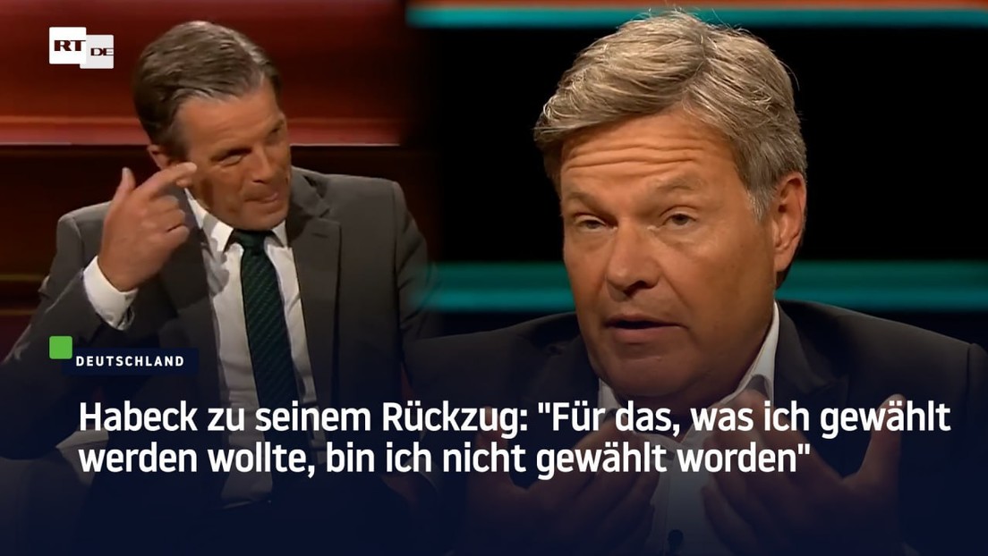 Habeck zu seinem Rückzug: Das Bundestagsmandat entsprach nicht meinem Anspruch