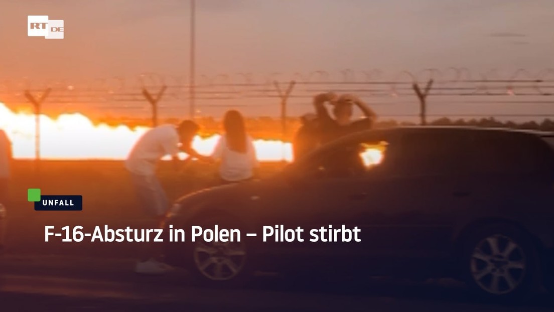 F-16-Absturz in Polen – Pilot stirbt