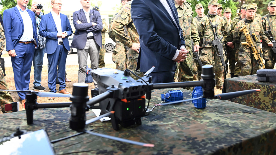 Russische Drohnen über Ostdeutschland: Moskau weist Vorwürfe zurück