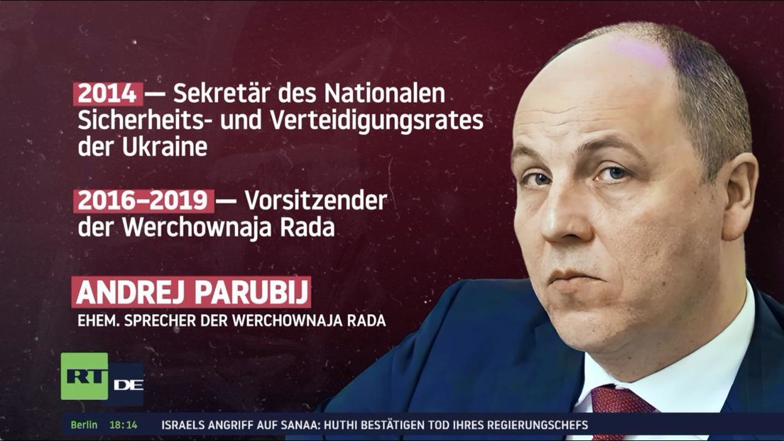 Ehemaliger Rada-Sprecher Parubi in Lwow erschossen